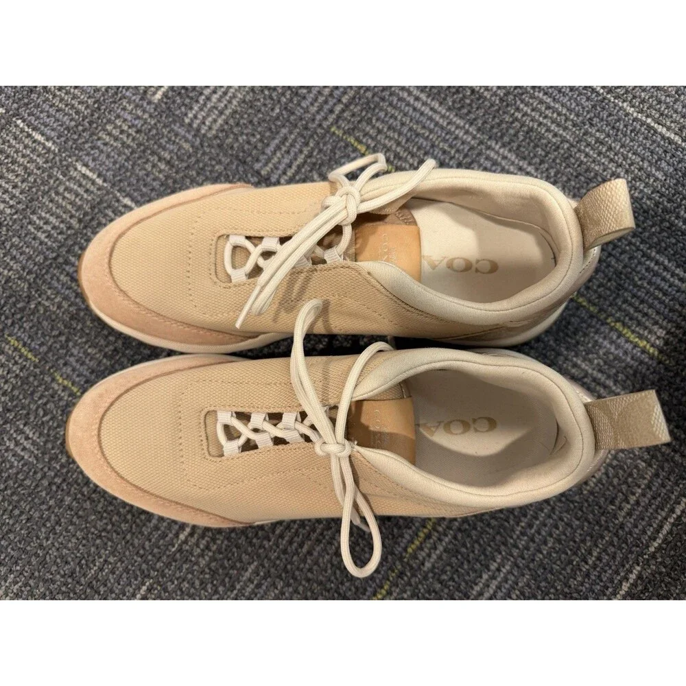 Women Coach Tan Sneaker Size 7